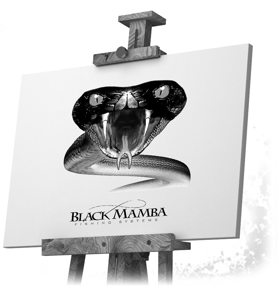 Black Mamba Fishing Systems Logo