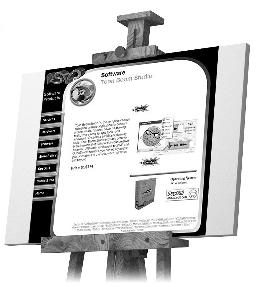 RSVP Software Development Of On-line Store